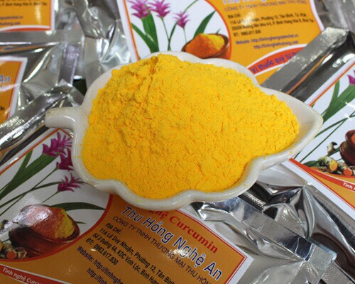 Hình ảnh tinh bột nghệ Curcumin Hình ảnh tinh bột nghệ Curcumin