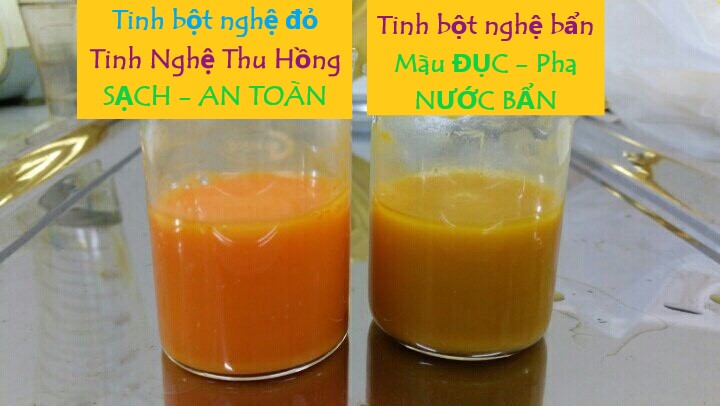 Hàm lượng Curcumin phụ thuộc rất lớn vào chất lượng SP Hàm lượng Curcumin phụ thuộc rất lớn vào chất lượng SP