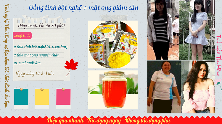 Cách uống tinh bột nghệ giảm cân nhanh mà lại an toàn Cách uống tinh bột nghệ giảm cân nhanh mà lại an toàn