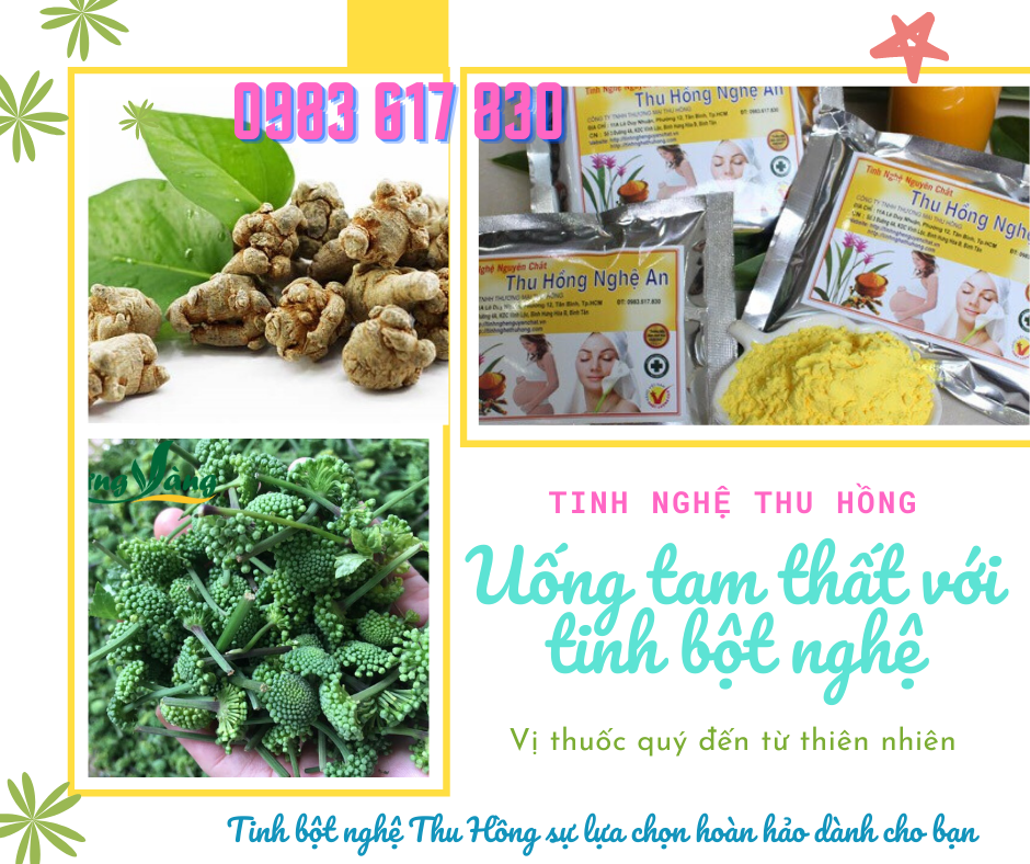 Có nên uống tam thất với tinh bột nghệ không? Có nên uống tam thất với tinh bột nghệ không?