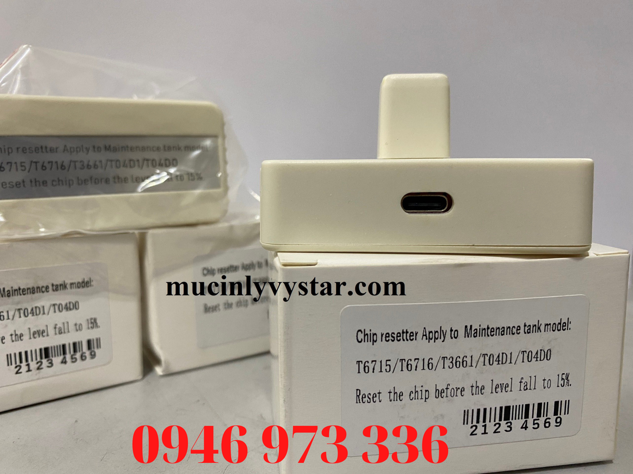 Cục kit reset chíp thải Epson C5210, C5790, C5290 (Loại mới dùng sạc ) Cục kit reset chíp thải Epson C5210, C5790, C5290 (Loại mới dùng sạc )