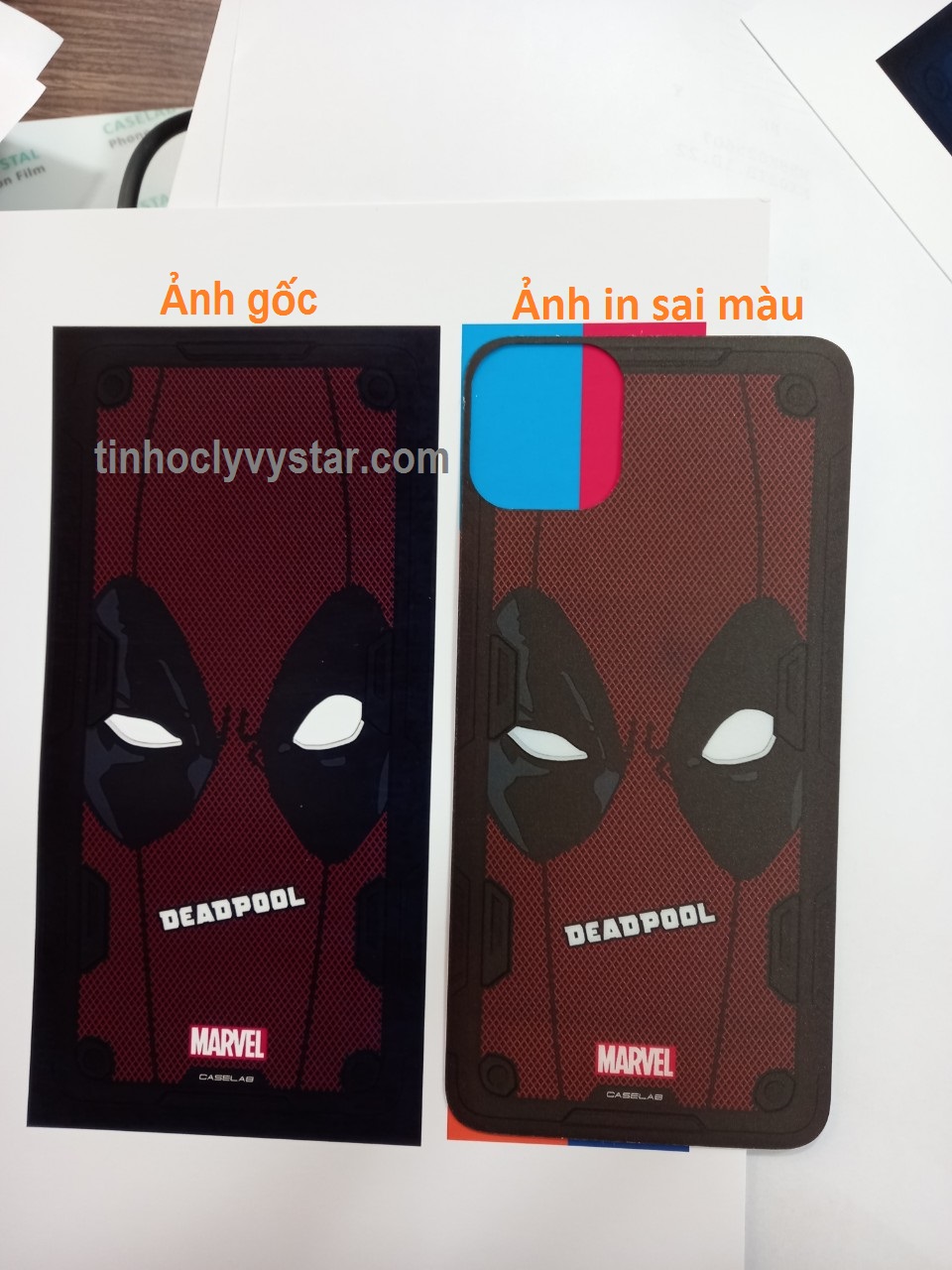 Thay Đầu phun máy in Epson L8050/ L1805 tại Long Thành - Đồng Nai Máy in Epson L8050/ L18050 in bị sai màu so với ảnh gốc