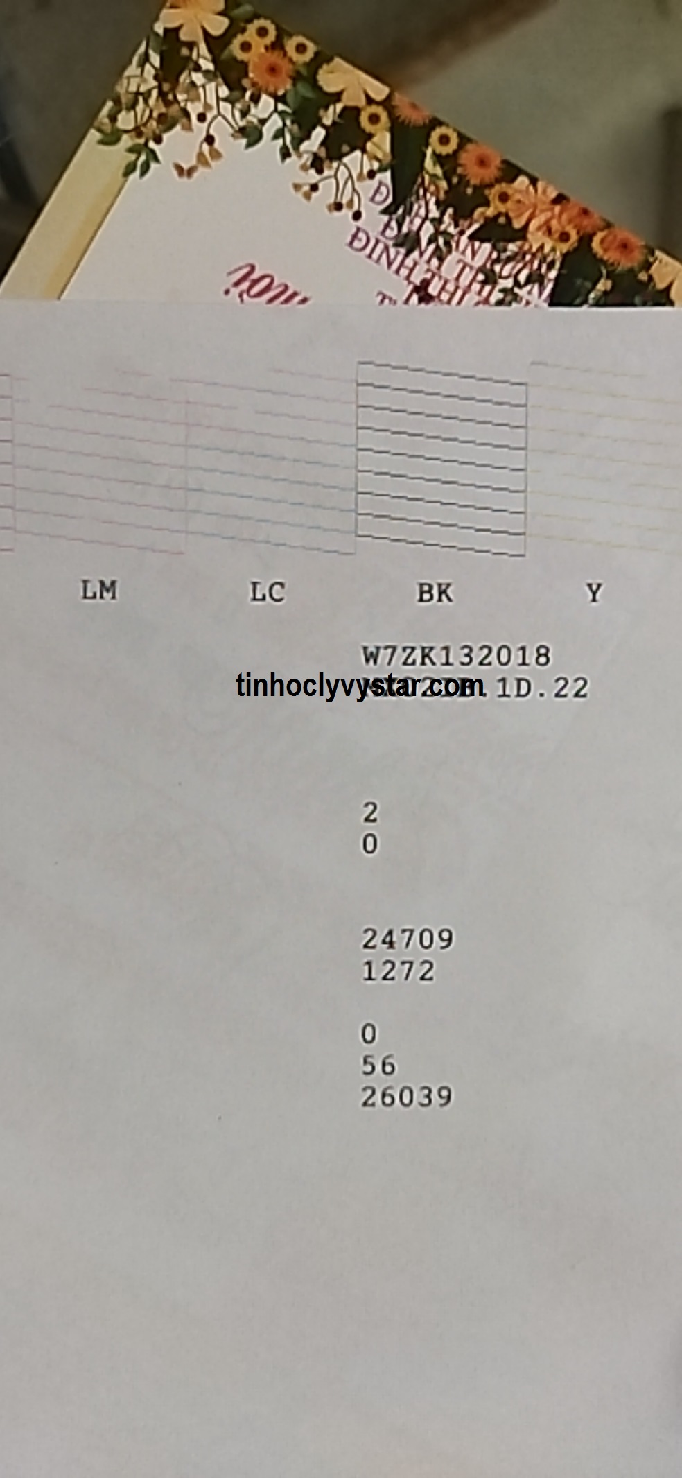 Thay Đầu phun máy in Epson L8050/ L1805 tại Long Thành - Đồng Nai Đầu Phun Epson L8050/ L18050 bị thông vách không phục hồi được