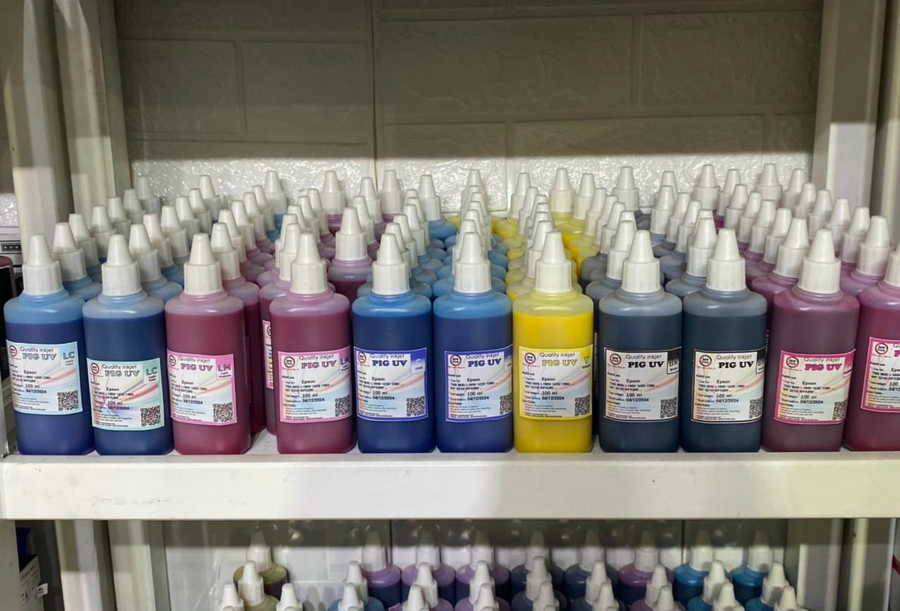 Địa chỉ bán mục Pigment tại Vũng Tàu Mực Pigment UV chất lượng tại Vũng Tàu