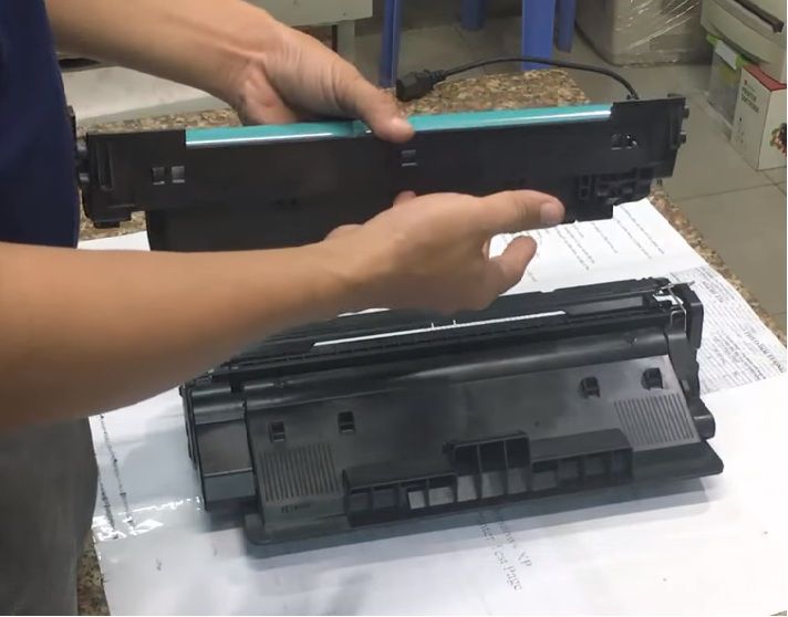 Bơm mực máy in Hp Tại Vũng Tàu Máy in A3 đa năng HP