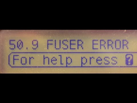 sửa máy in HP Báo lỗi Fuser Error Lỗi Fuser Error ở máy in HP