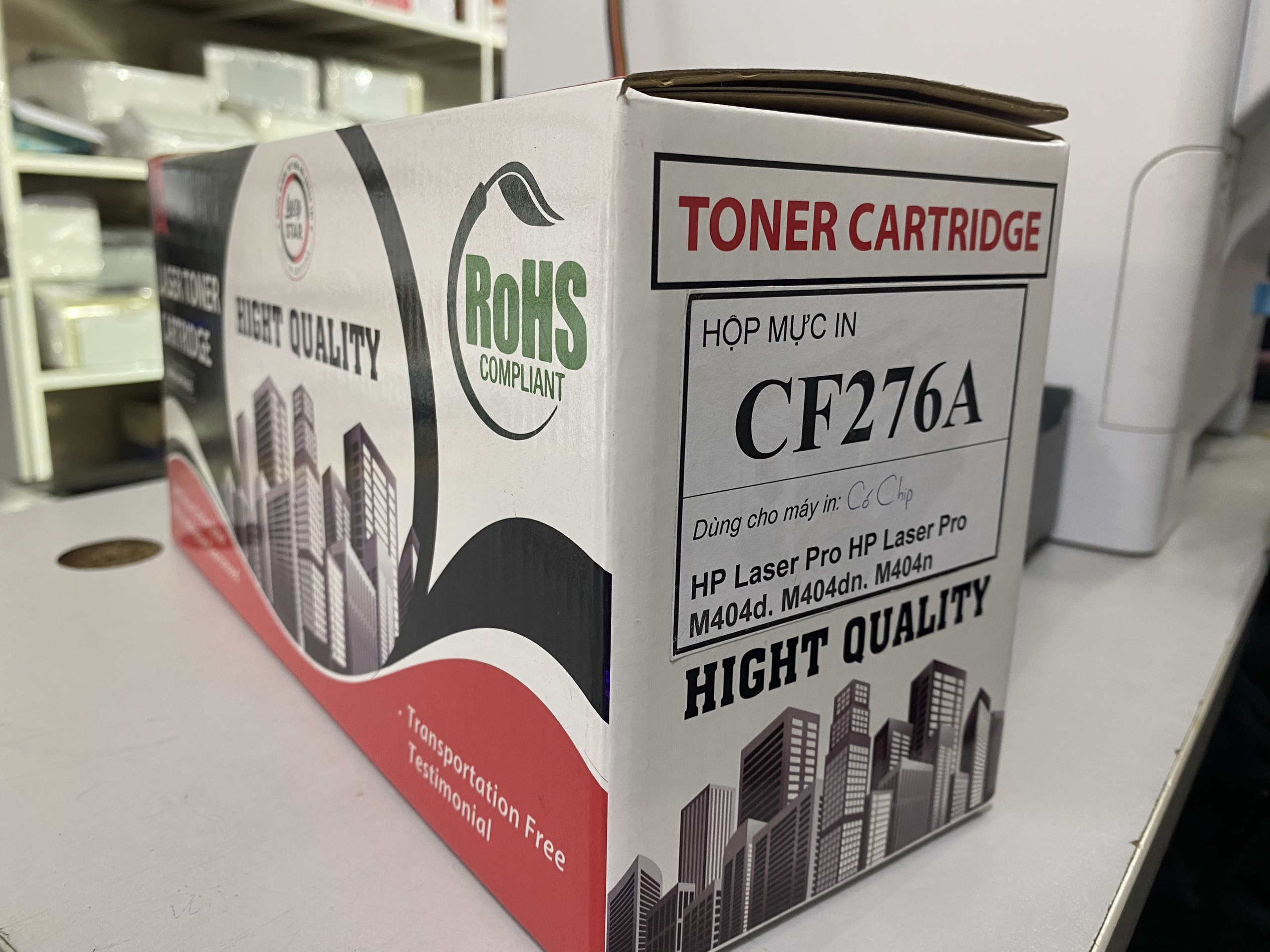 Hộp mực máy in chính hãng tại Vũng Tàu Hộp mực máy in 76A hiệu LyVyStar