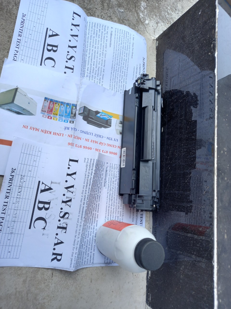 Bơm mực máy in Bơm mực TN - B027 tận nơi tại giá rẻ Bơm mực máy in Brother HL-B2100D tận nơi nhanh chóng