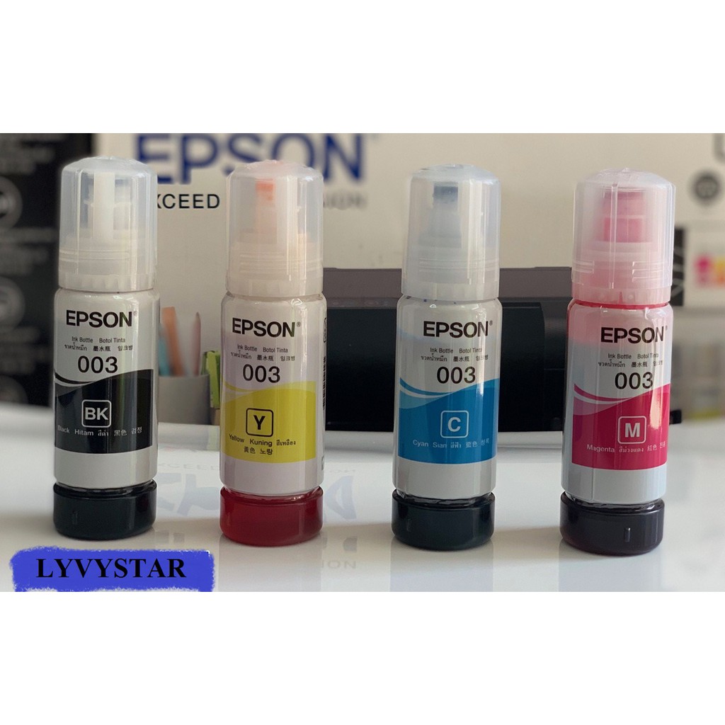 Mực in chính hãng Epson 003 chính hãng Mực in chính hãng Epson 003 chính hãng