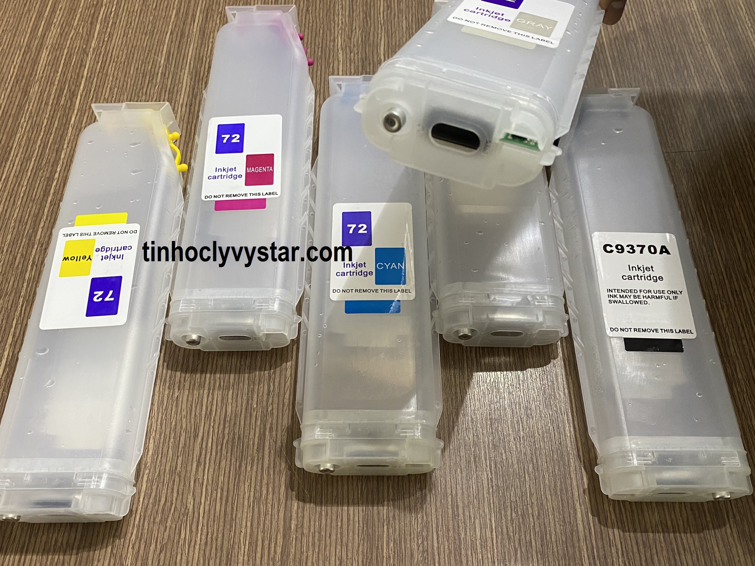 Bộ hệ thống mực liên tục máy in HP T610 khổ A0 Bộ hệ thống mực liên tục máy in HP T610 khổ A0