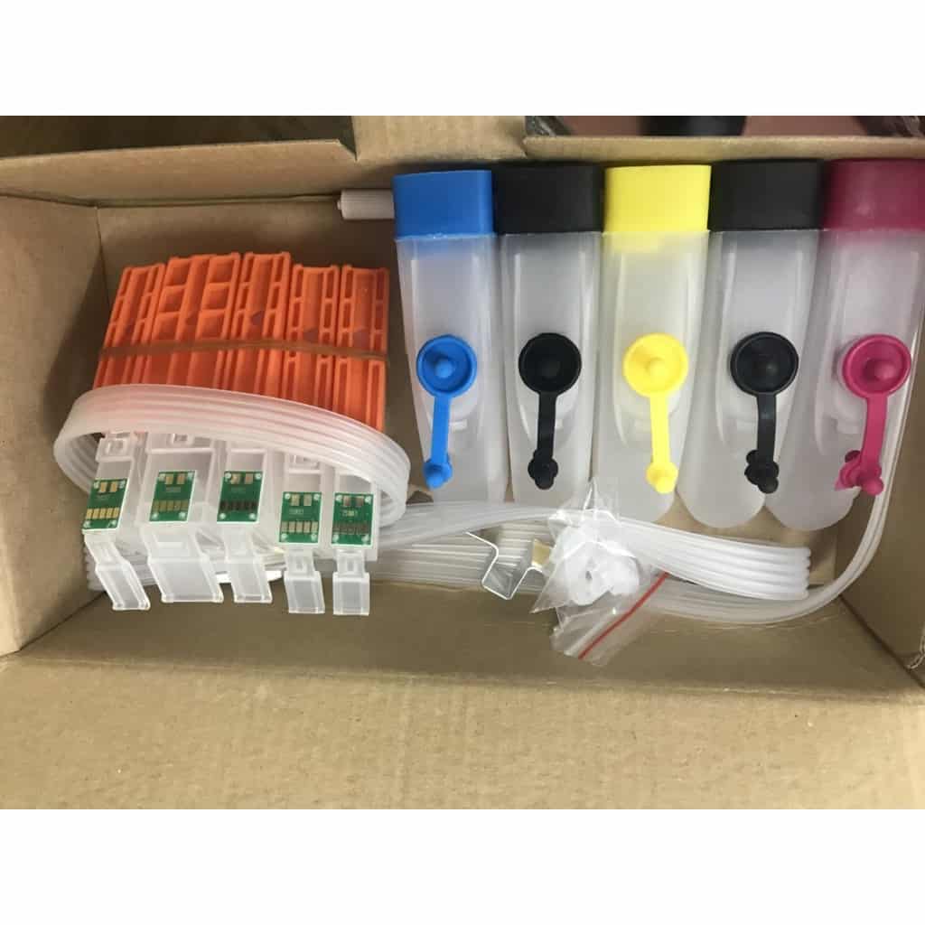 Lắp bộ hệ thống mực ngoài máy in canon iX6770 Bộ tiếp mực máy in màu Canon IX6770