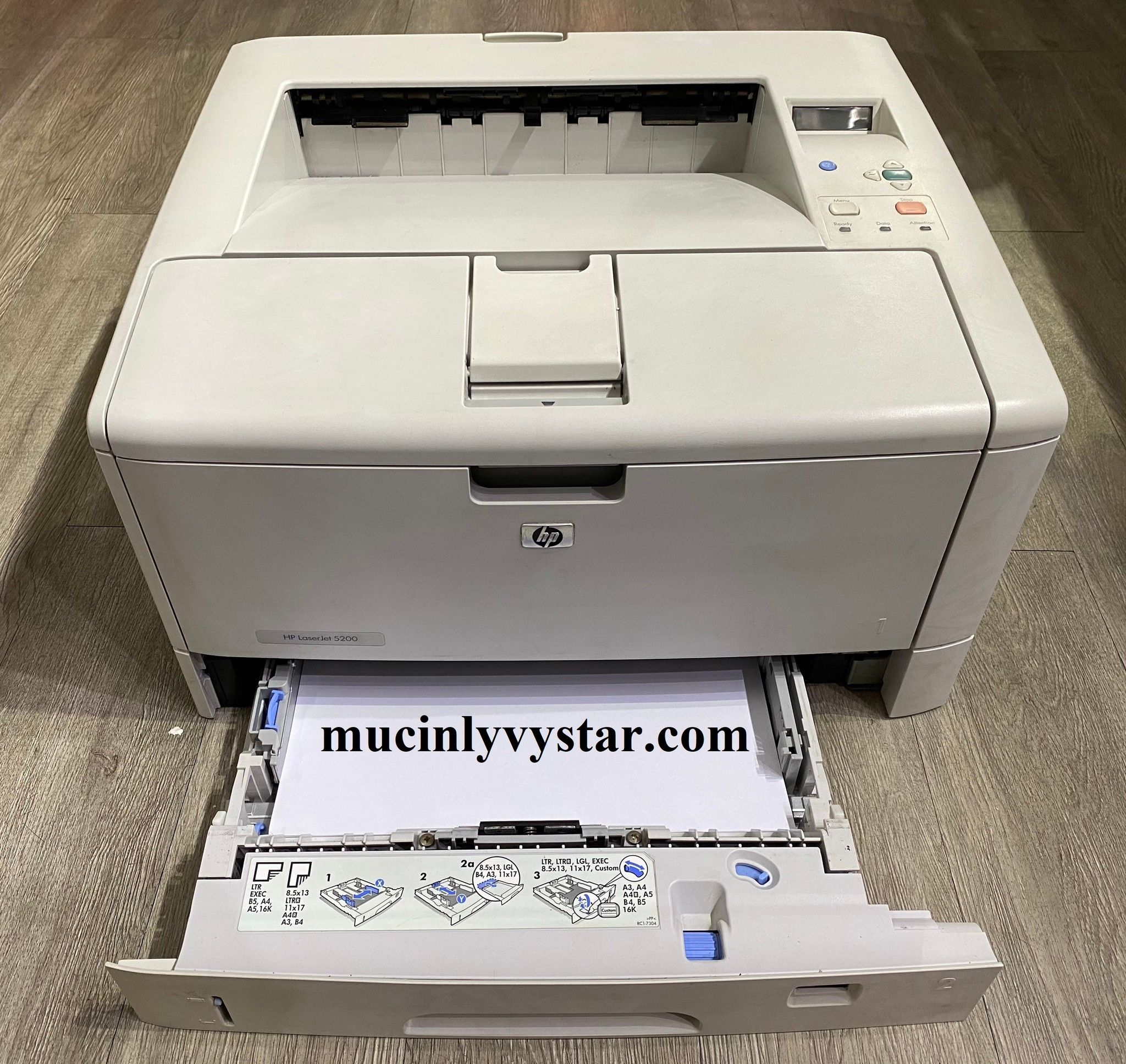 Bơm mực máy in A3 HP 5200 tận nơi tại Phú Mỹ - Bà Rịa Vũng Tàu Bơm mực máy in A3 HP 5200 tận nơi tại Phú Mỹ - Bà Rịa Vũng Tàu