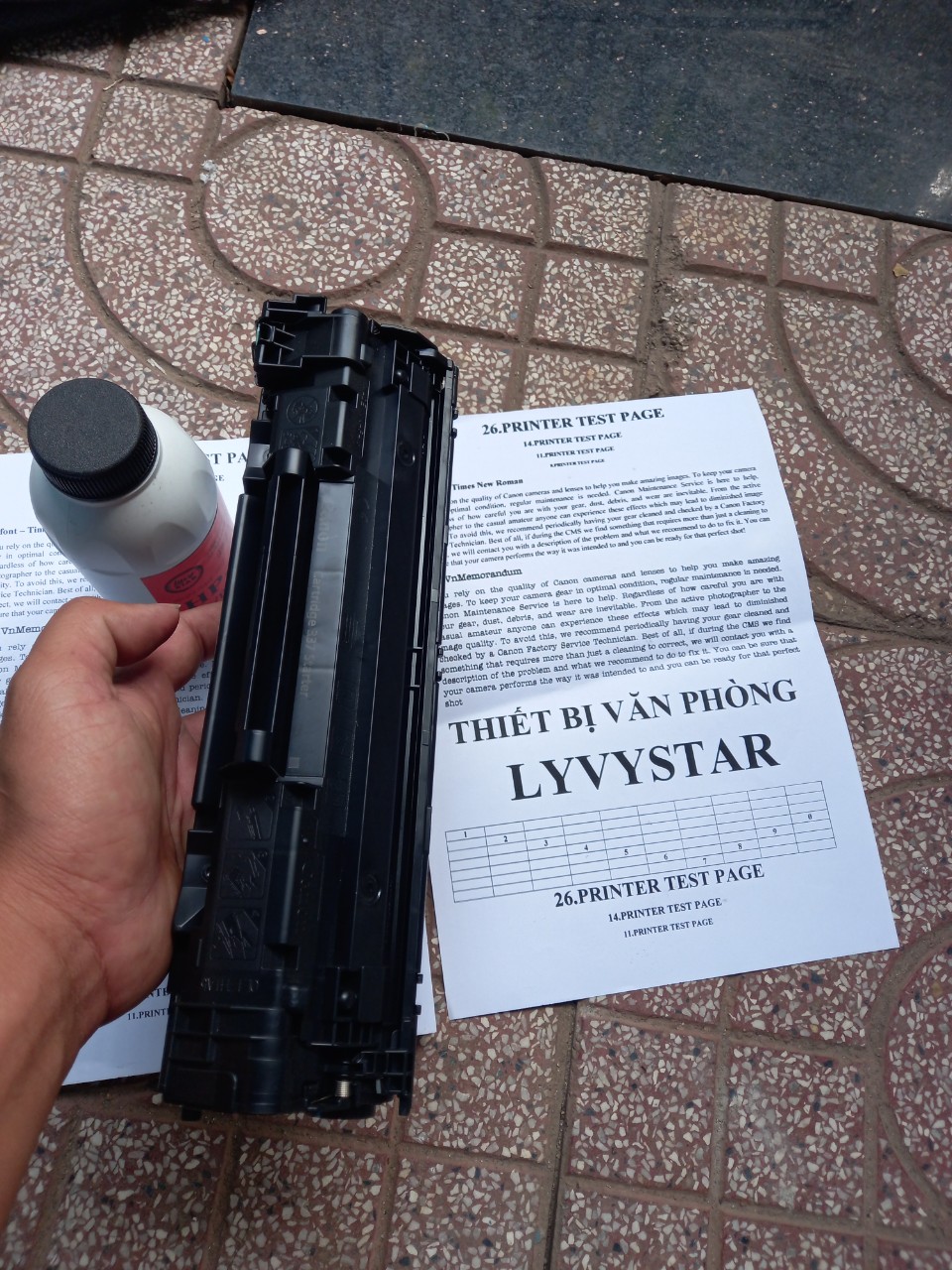 Bơm mực máy in Canon tại Mộ Đức - Quảng Ngãi Bơm mực máy in giúp tiết kiệm chi phí