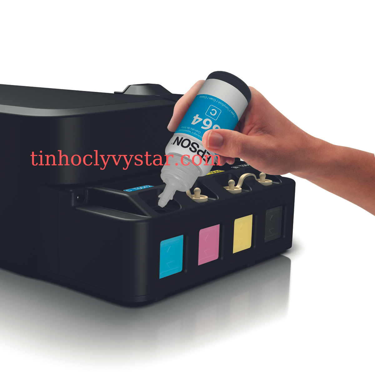 Địa chỉ bán mực in chính hãng Bơm mực máy in Epson L121 tận nơi