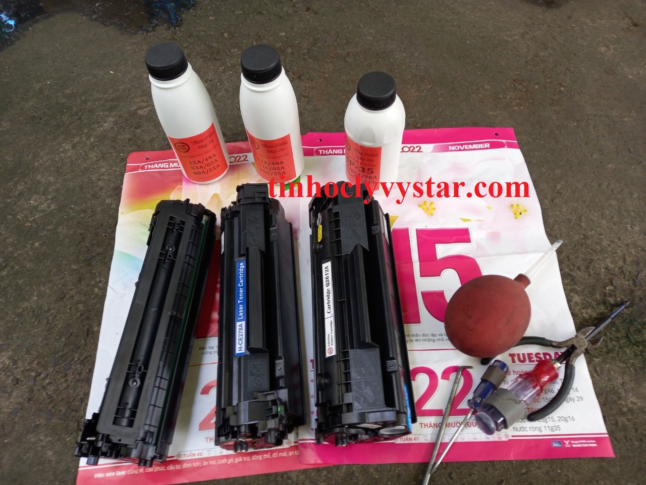 Bơm mực máy in Canon tại Vũng Tàu Bơm mực máy in tận nơi tại Vũng Tàu