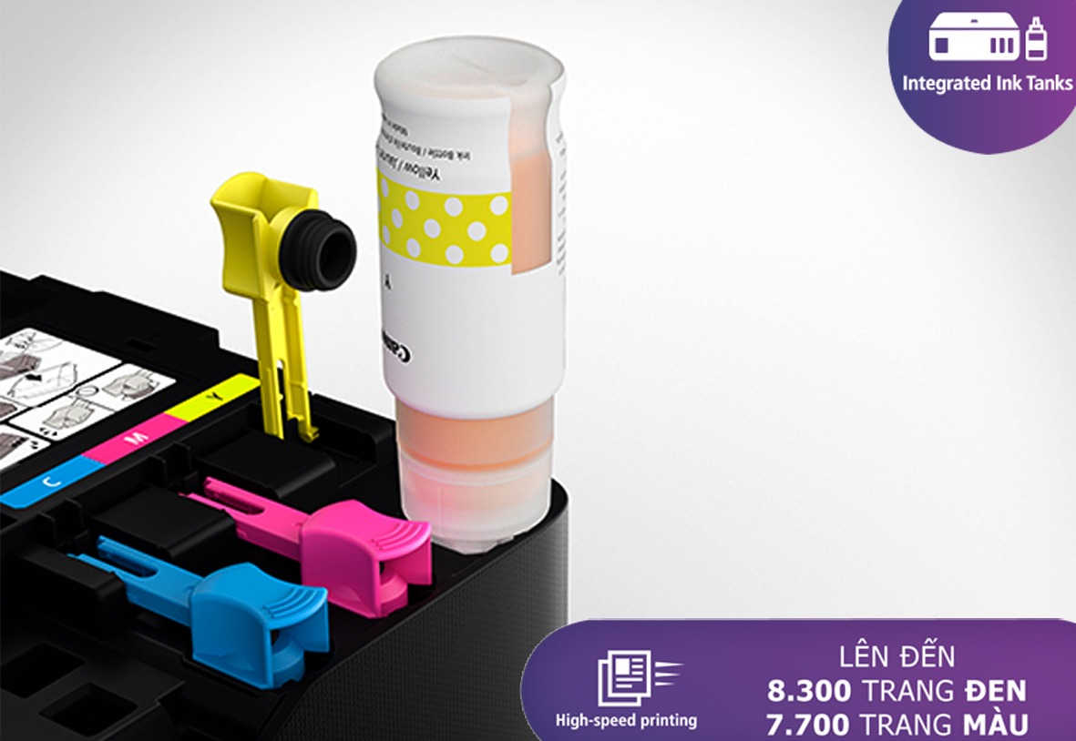 Bơm mực dễ dàng Bơm mực dễ dàng