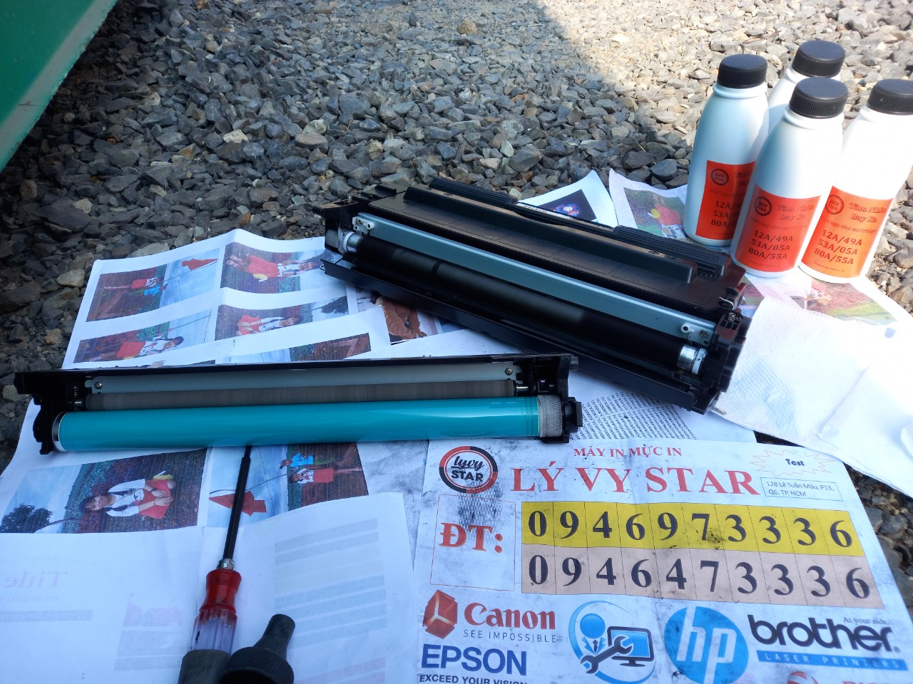 Dịch vụ bơm mực máy in Canon tận nơi tại Lộc An Bơm mực máy in A3 canon tại Lộc An