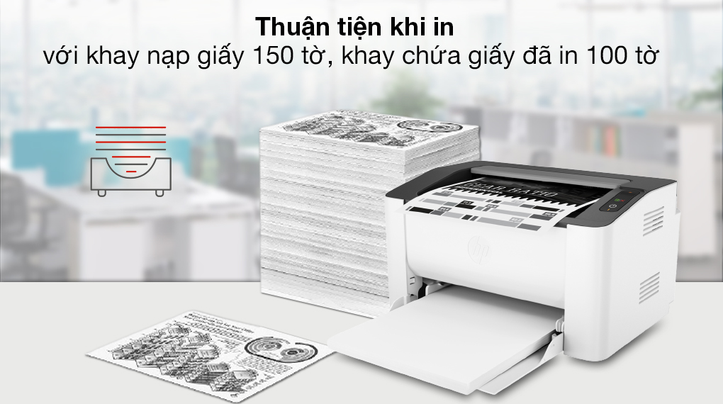 Máy in HP LaserJet 107A (4ZB77A)