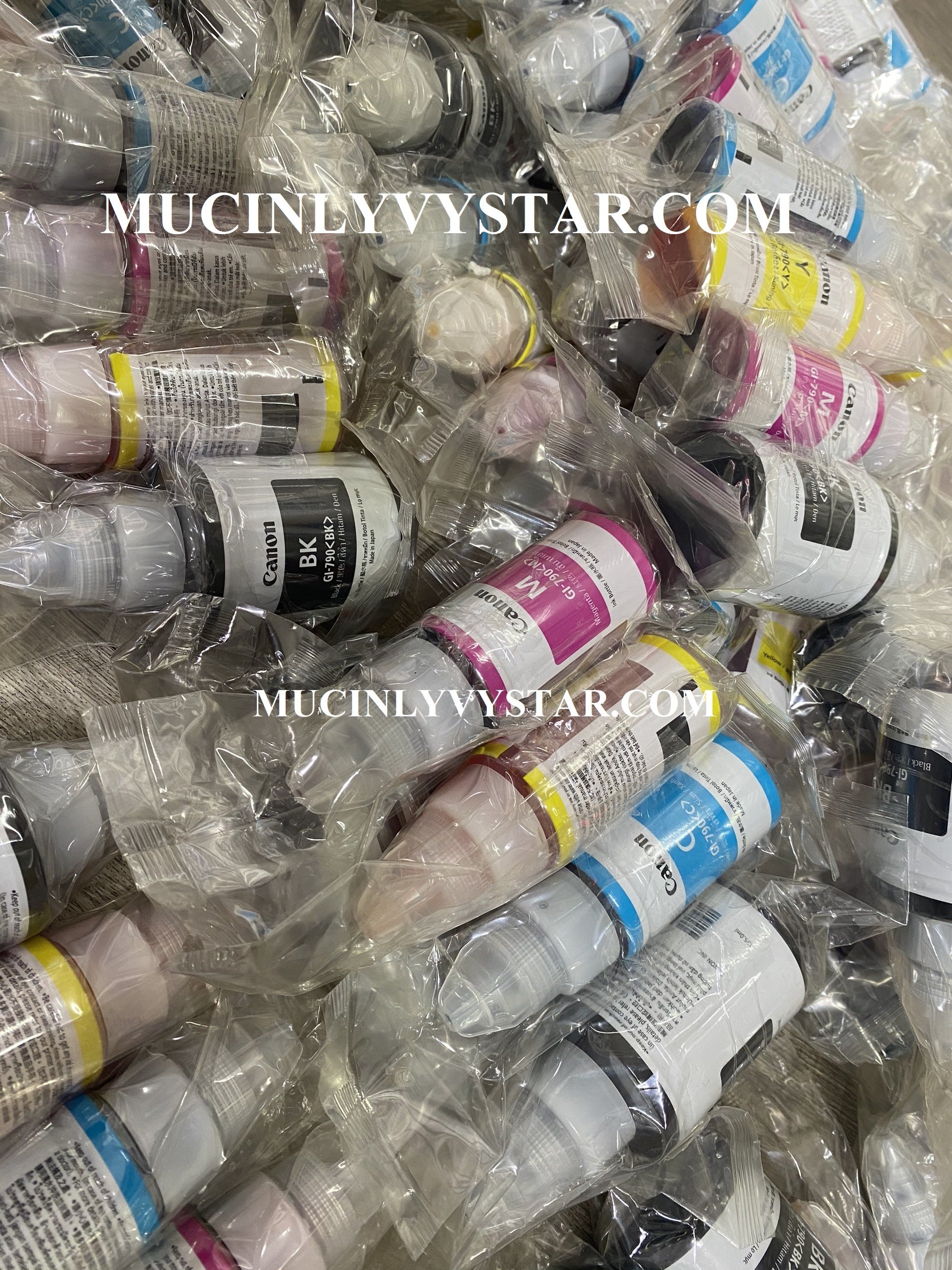 mực in Canon chính hãng Cung cấp mực máy in phun màu Canon