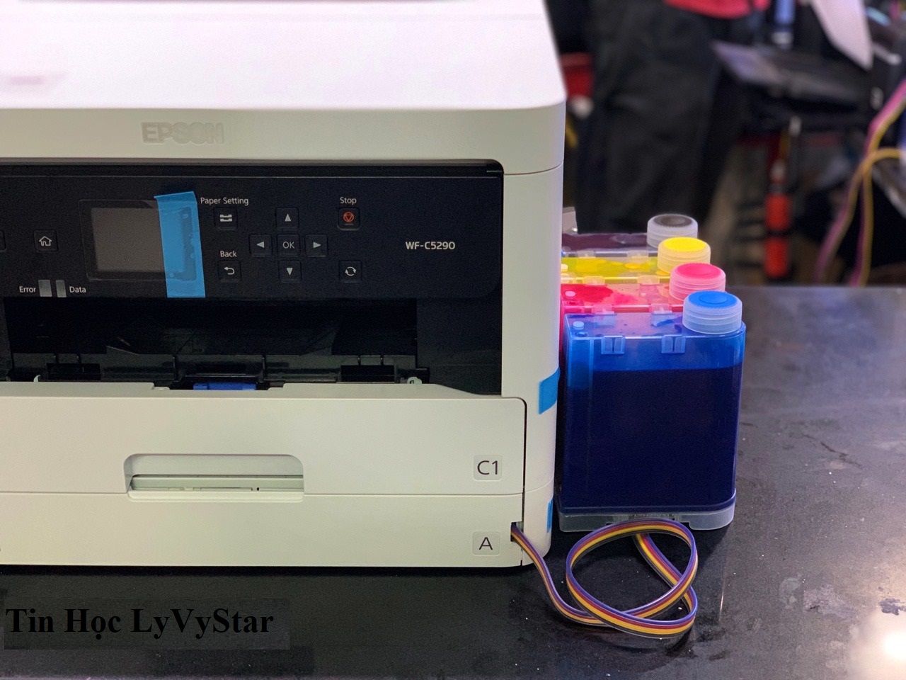 Máy in cũ chính hãng giá rẻ tại vũng tàu Máy in Epson C5290 cũ