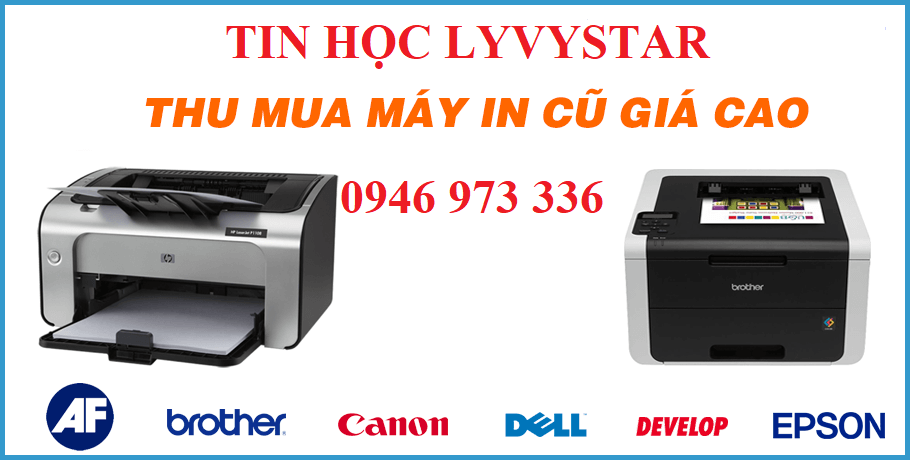 Thu mua máy in cũ tận nơi