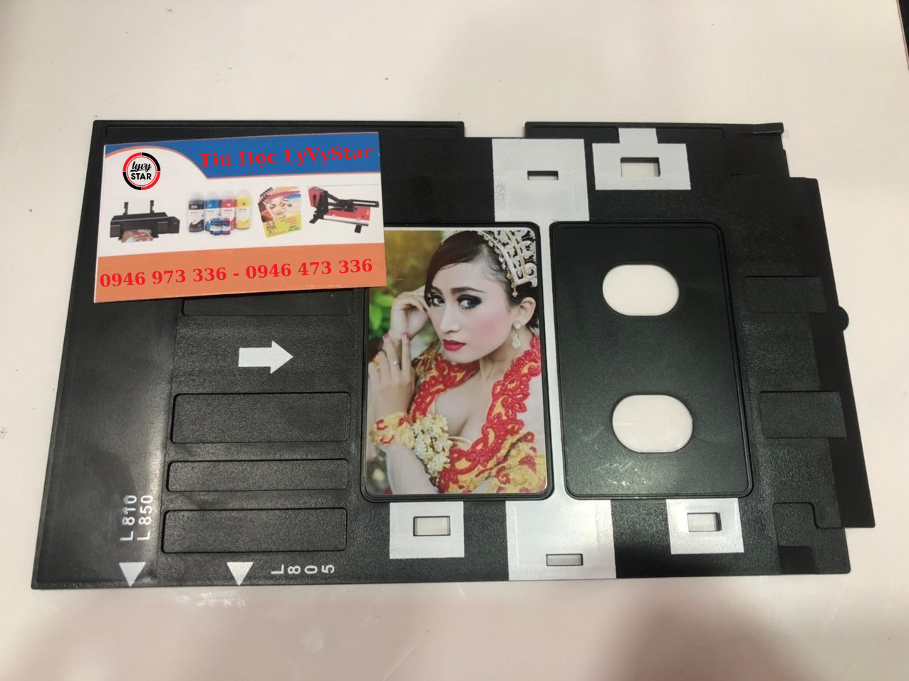 máy in thẻ nhựa PVC Máy in Thẻ nhựa PVC Epson L8050