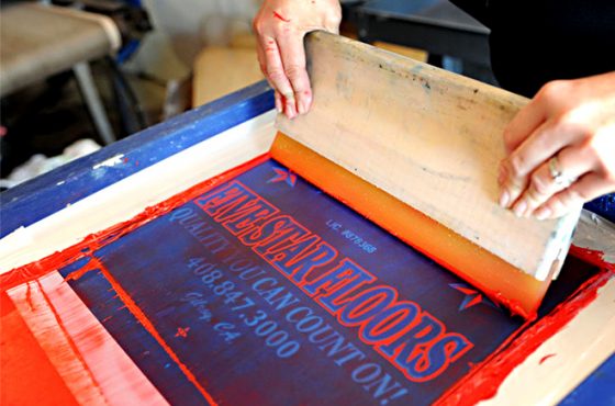 Máy in xuất phim tại Vũng Tàu In lụa hay còn gọi là in lưới