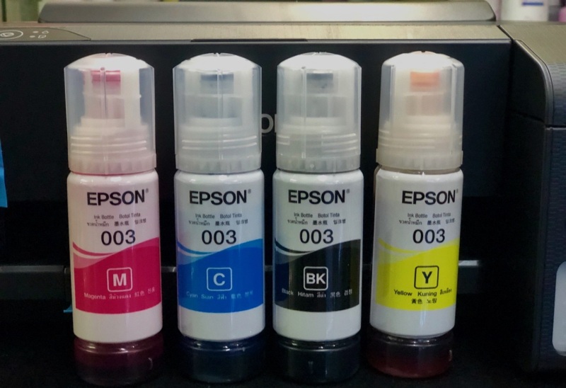 Máy in Epson L3210 sử dụng mực in có mã mực 003 Máy in Epson L3210 sử dụng mực in có mã mực 003