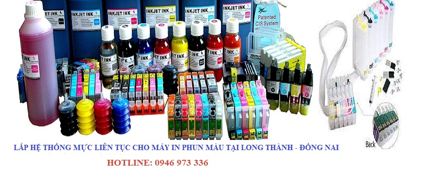 Dịch vụ lắp đặt hệ thống mực ngoài tại Long Thành - Đồng Nai Dịch vụ lắp đặt hệ thống mực liên tục tại Long Thành - Đồng Nai