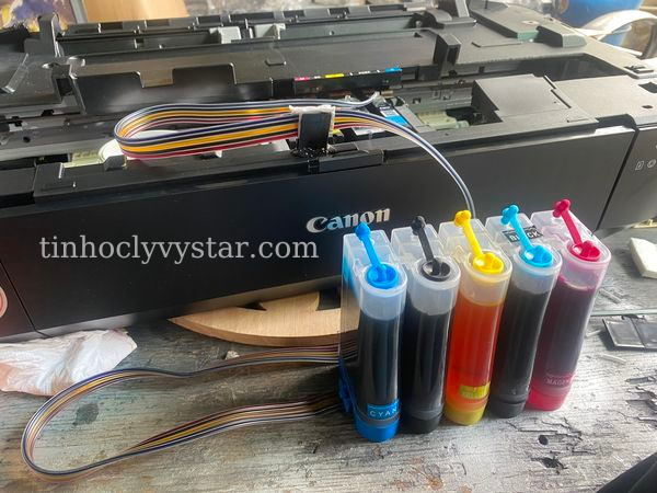 Sửa máy in Vũng Tàu Lắp hệ thống mực Liên tục máy in canon 6770 tại Long Thành