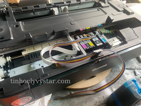 Sửa máy in Vũng Tàu Lắp hệ thoomngs mực ngoài máy in canon 6770 tại Long Thành