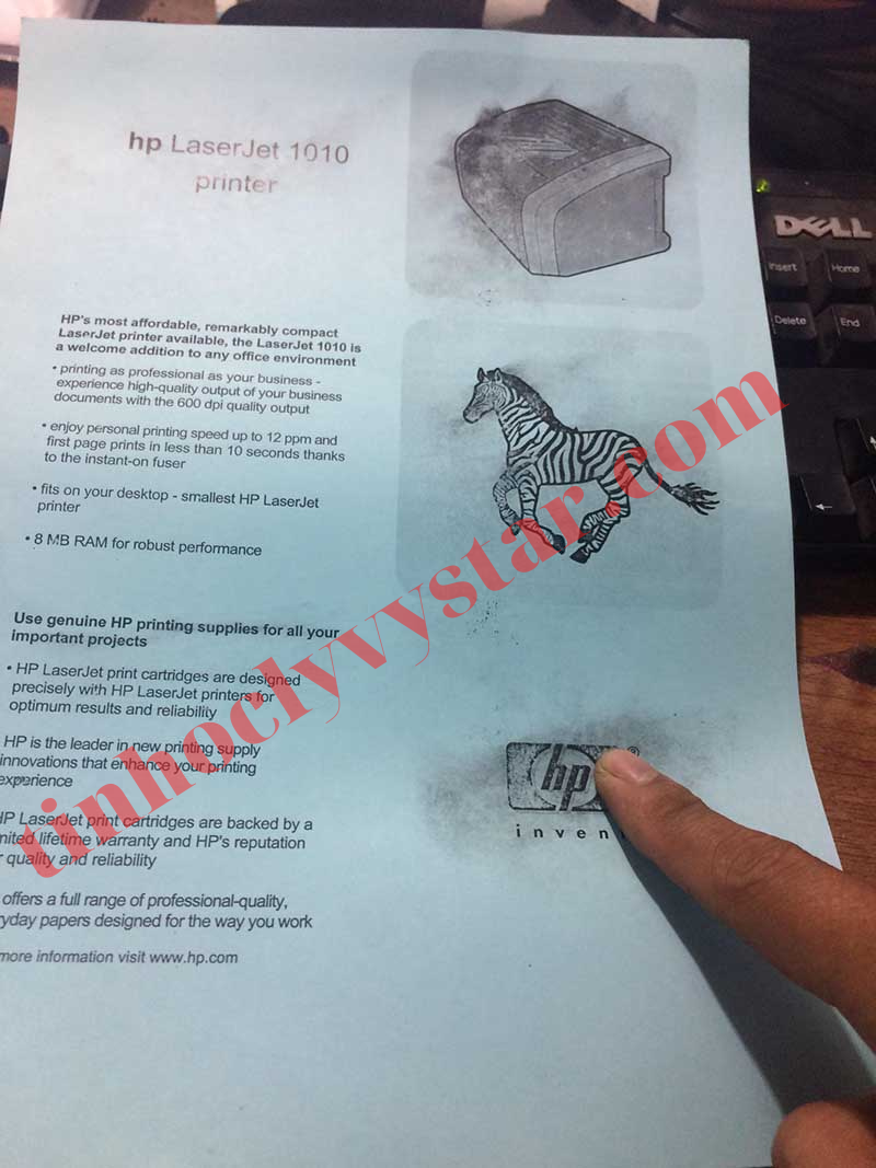 Sửa máy in bị lem, sống chữ tại Vũng Tàu Lỗi máy in bị bong chữ, mực không bám giấy