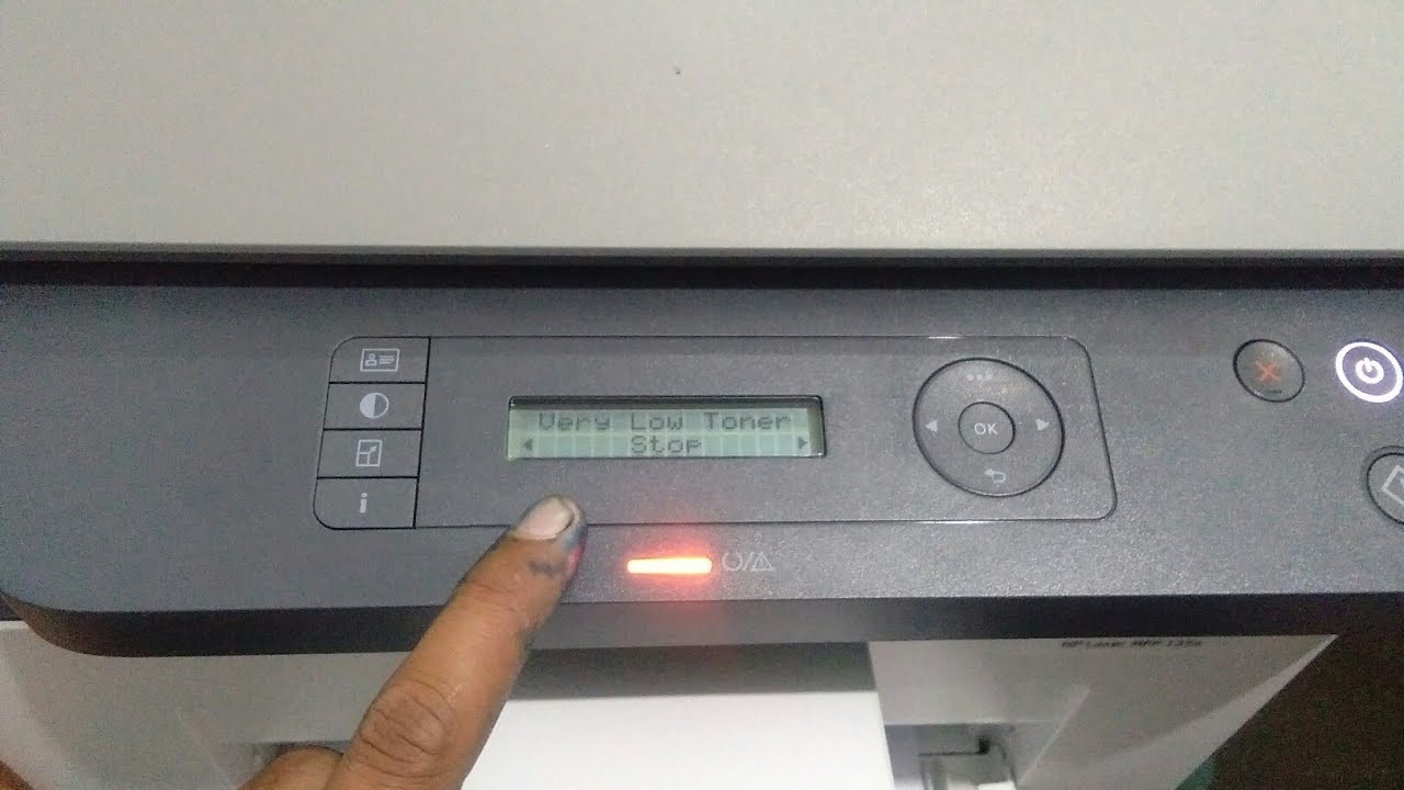 Máy in báo lỗi hết mực Máy in báo lỗi hết mực