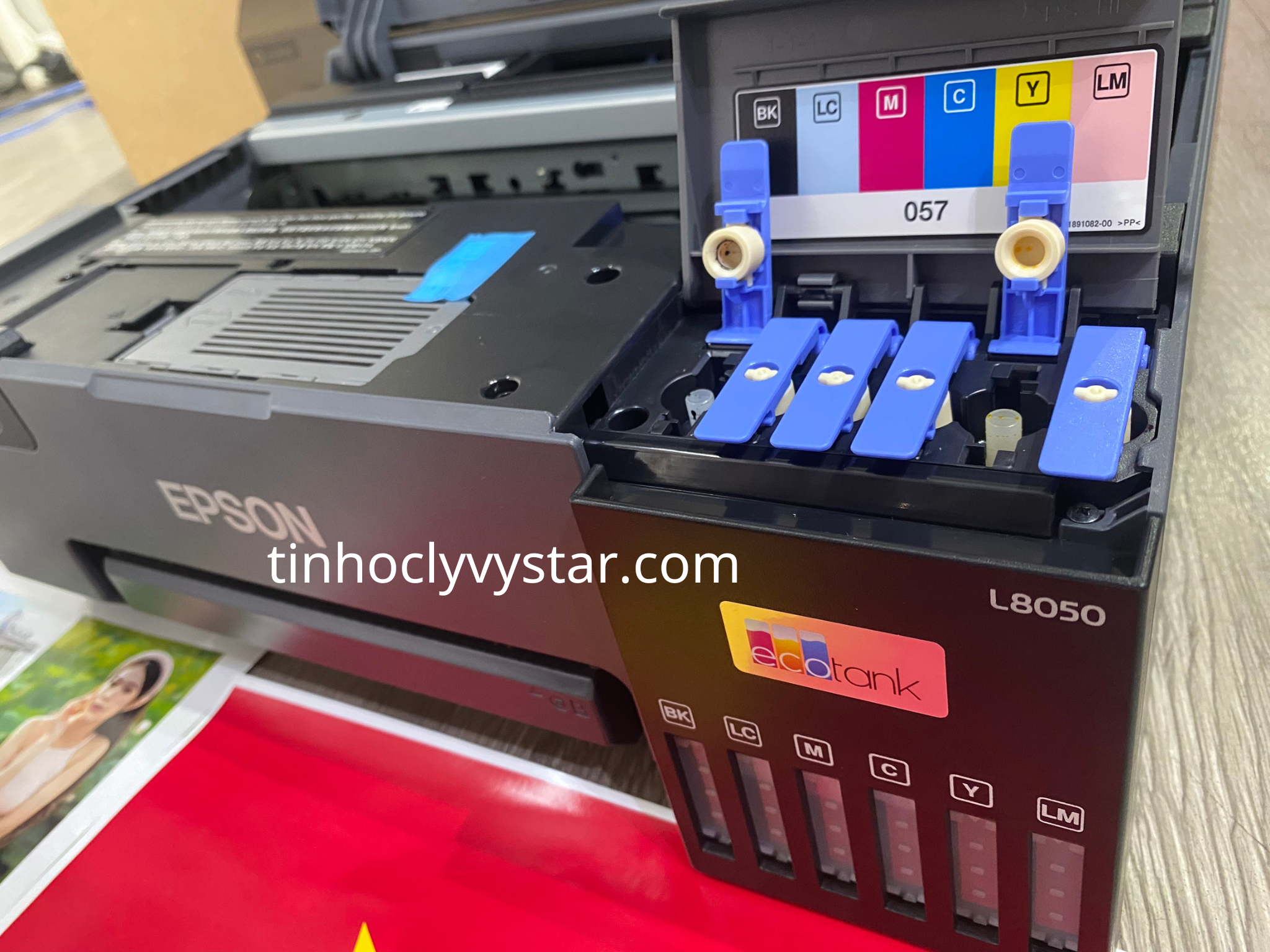 Hướng dẫn sửa máy in màu Epson L8050 không lên nguồn tại Long Thành Máy in epson L8050 là 1 thiế bị in ấn chất lượng cao