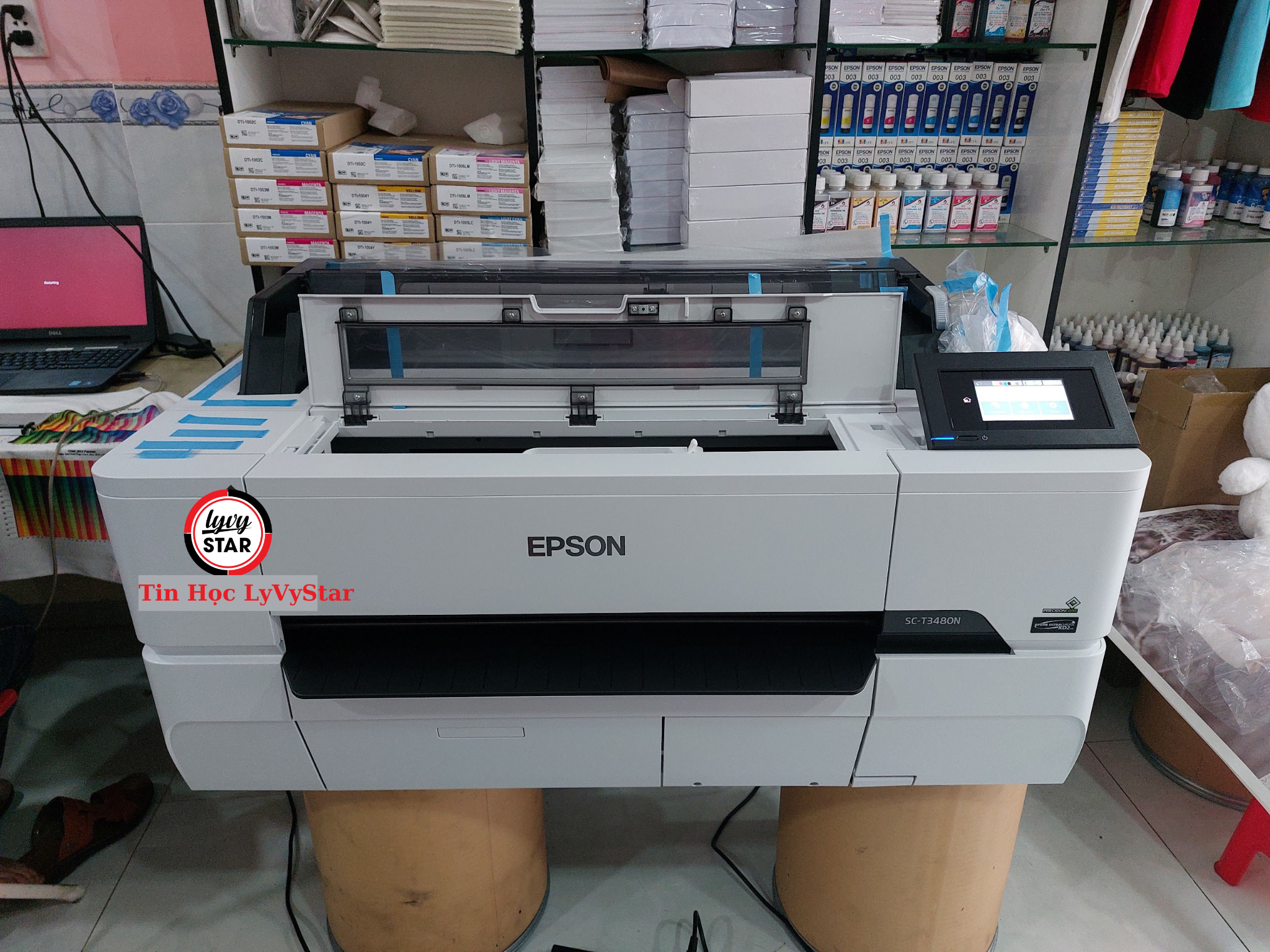 Máy in Epson SureColor T3480n Máy in khổ A1 Epson SureColor T3480n