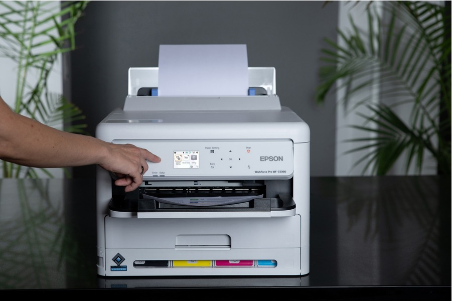 Sửa máy in màu Epson C5390 in bị kẹt giấy tận nơi tại Long Thành Máy in màu 2 mặt tốc độ cao Epson C5390