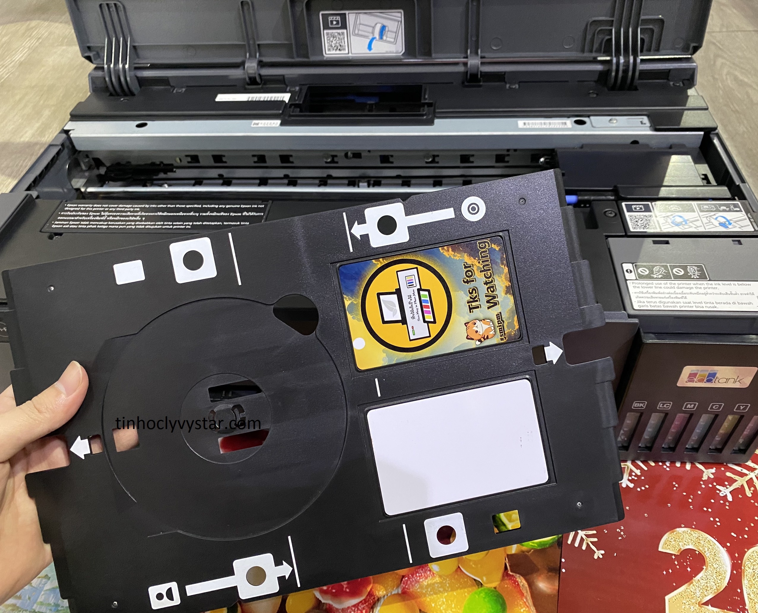 Máy in móc khóa giá rẻ. Máy in màu A3 Epson L18050 chất lượng giá rẻ