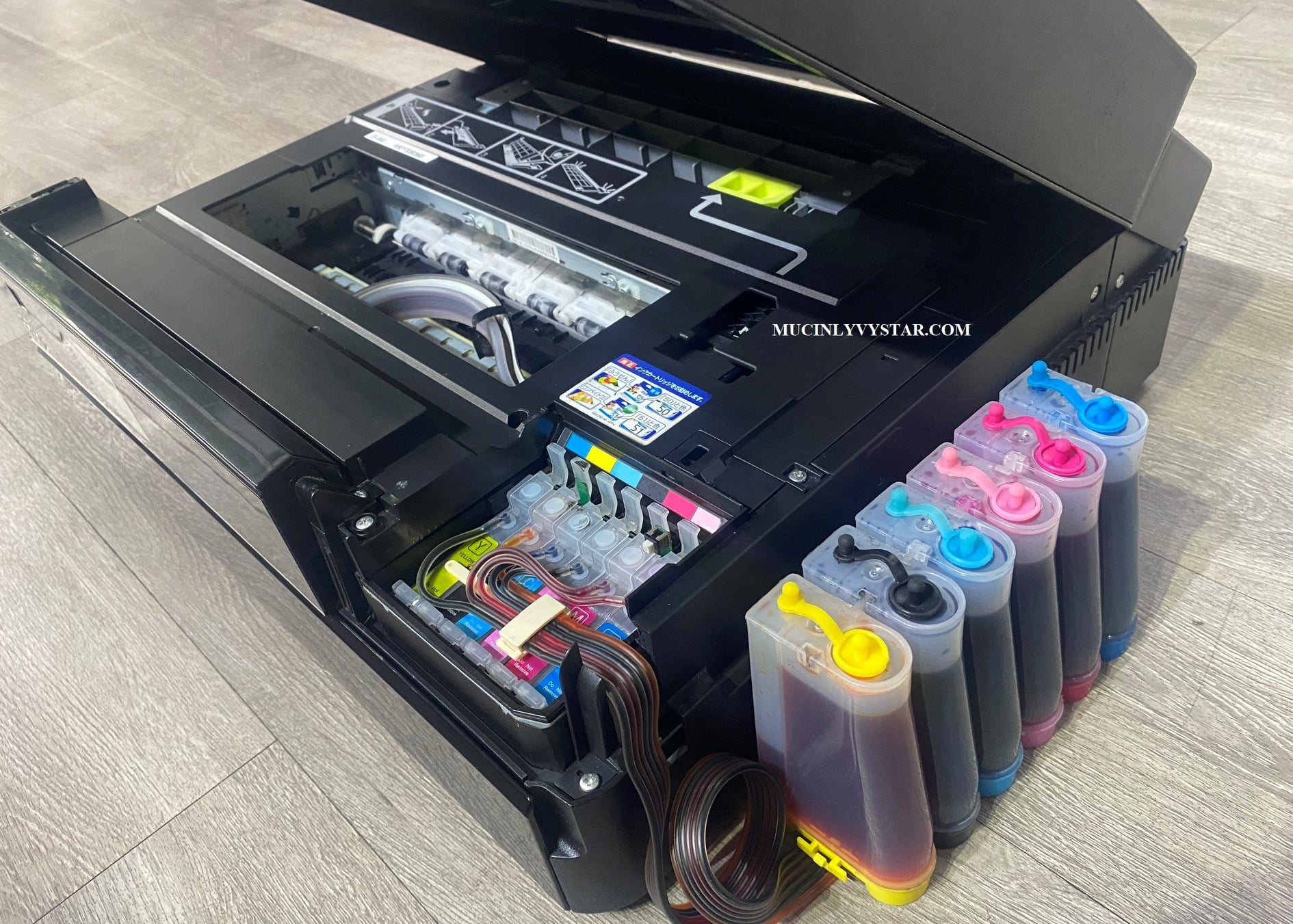 Máy in cũ tại Mỹ Xuân - Phú Mỹ Máy in phun màu Epson 804A cũ tại Vũng Tàu