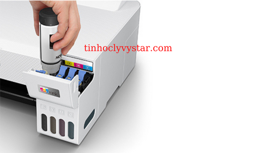 Máy in Phun màu Epson Eco Tank L1216 Epson L1216 dễ dàng nạp mực