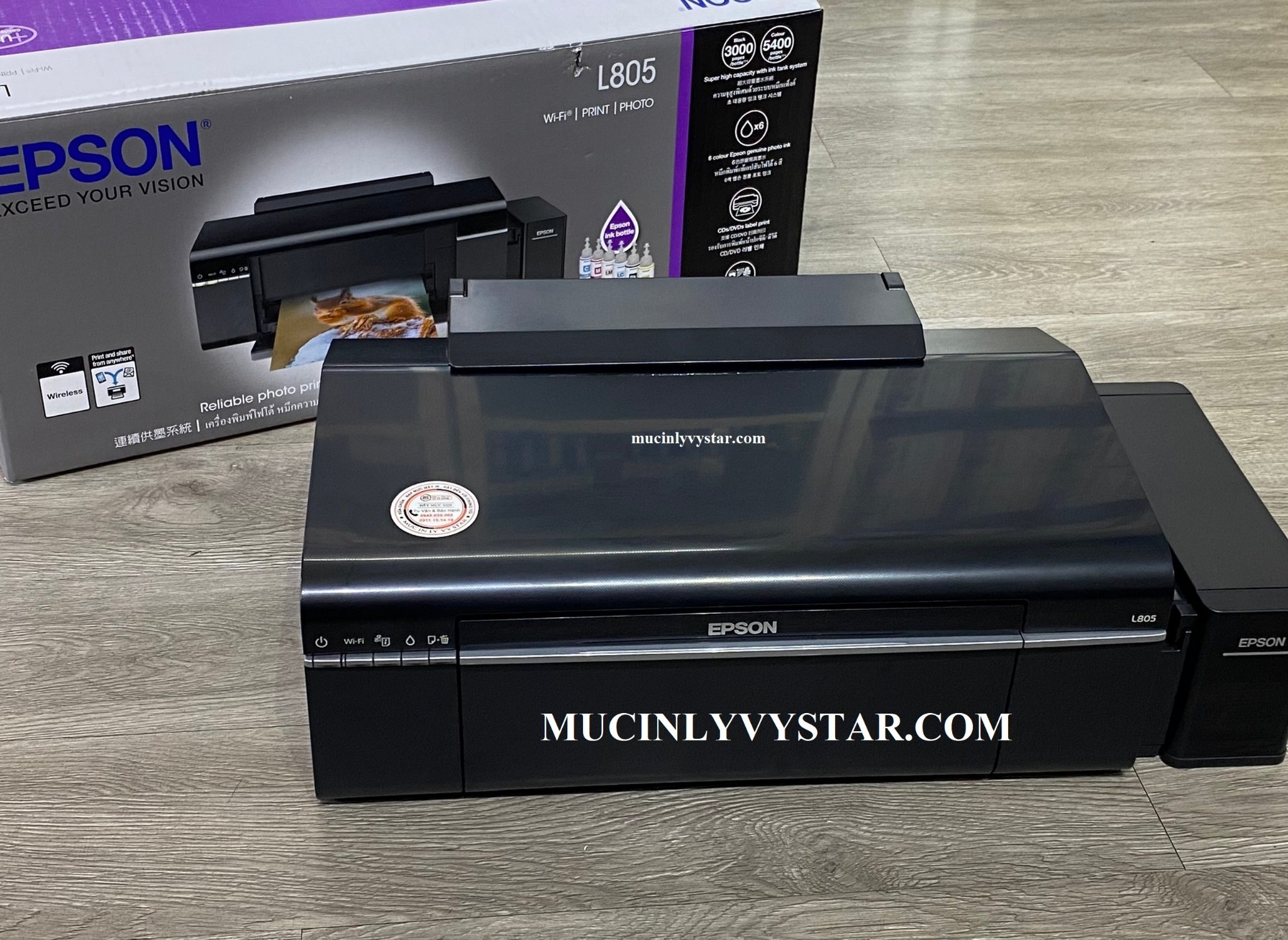 Máy in màu cũ tại Vũng Tàu Máy in phun màu Epson L805 tại Vũng Tàu