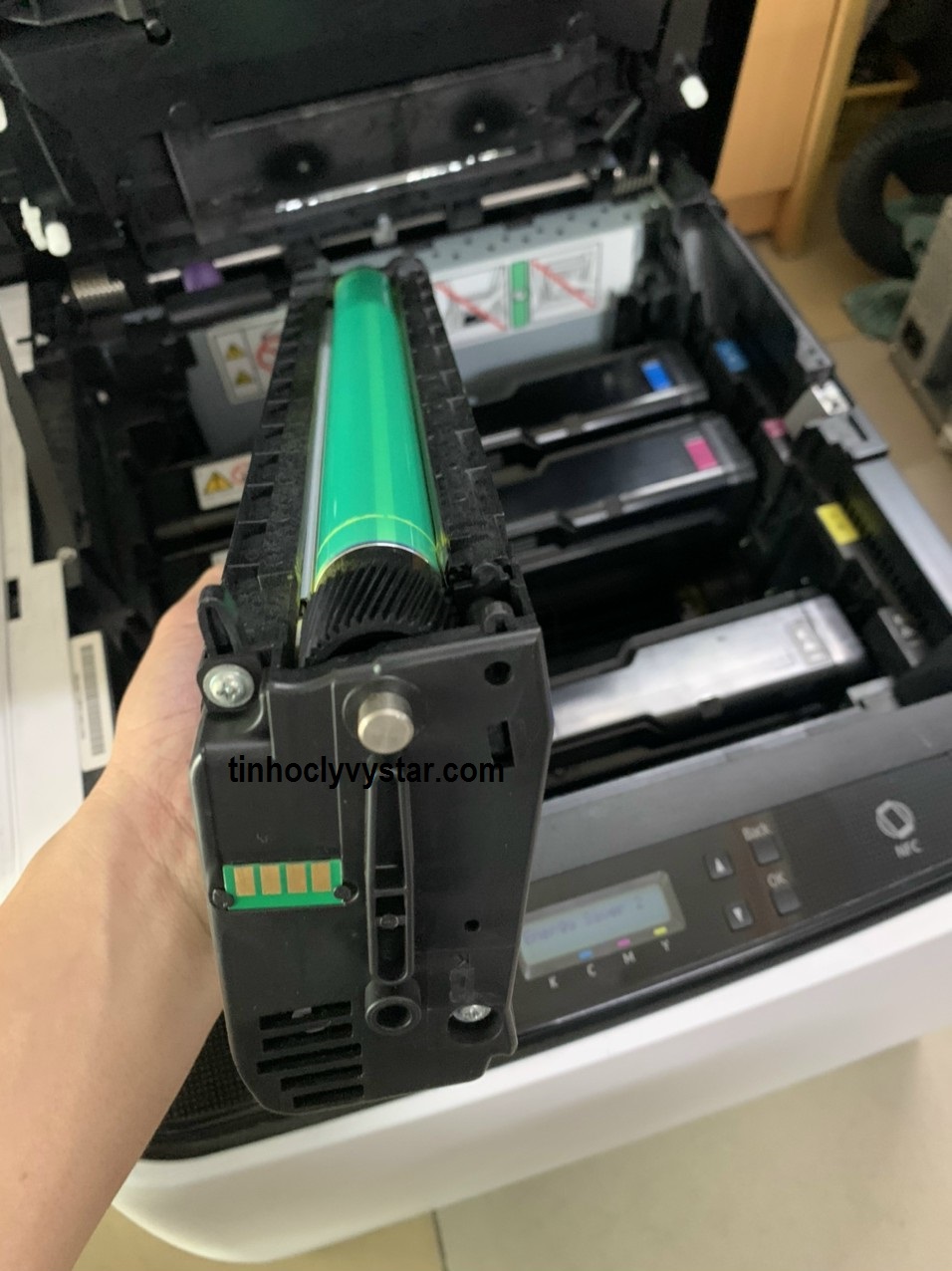 Máy in laser màu Ricoh SP C260Dnw Máy in Ricoh