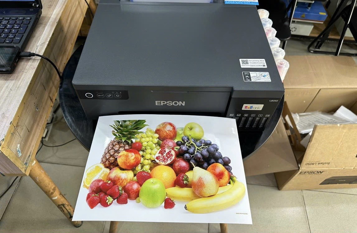 Đánh giá máy in phun màu Epson Ecotank L8050 Máy in phun màu Epson Ecotank L8050 với khả năng in ấn tuyệt vời