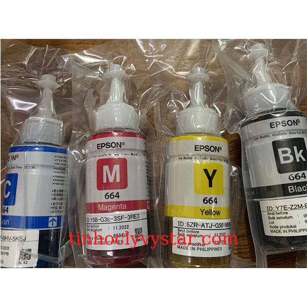 Địa chue bán mực in chính hãng Mực máy in Epson L121 chính hãng
