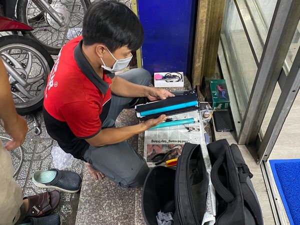 Bơm mực máy in Hp Tại Vũng Tàu Nạp mực máy in A3 HP tận nơi.