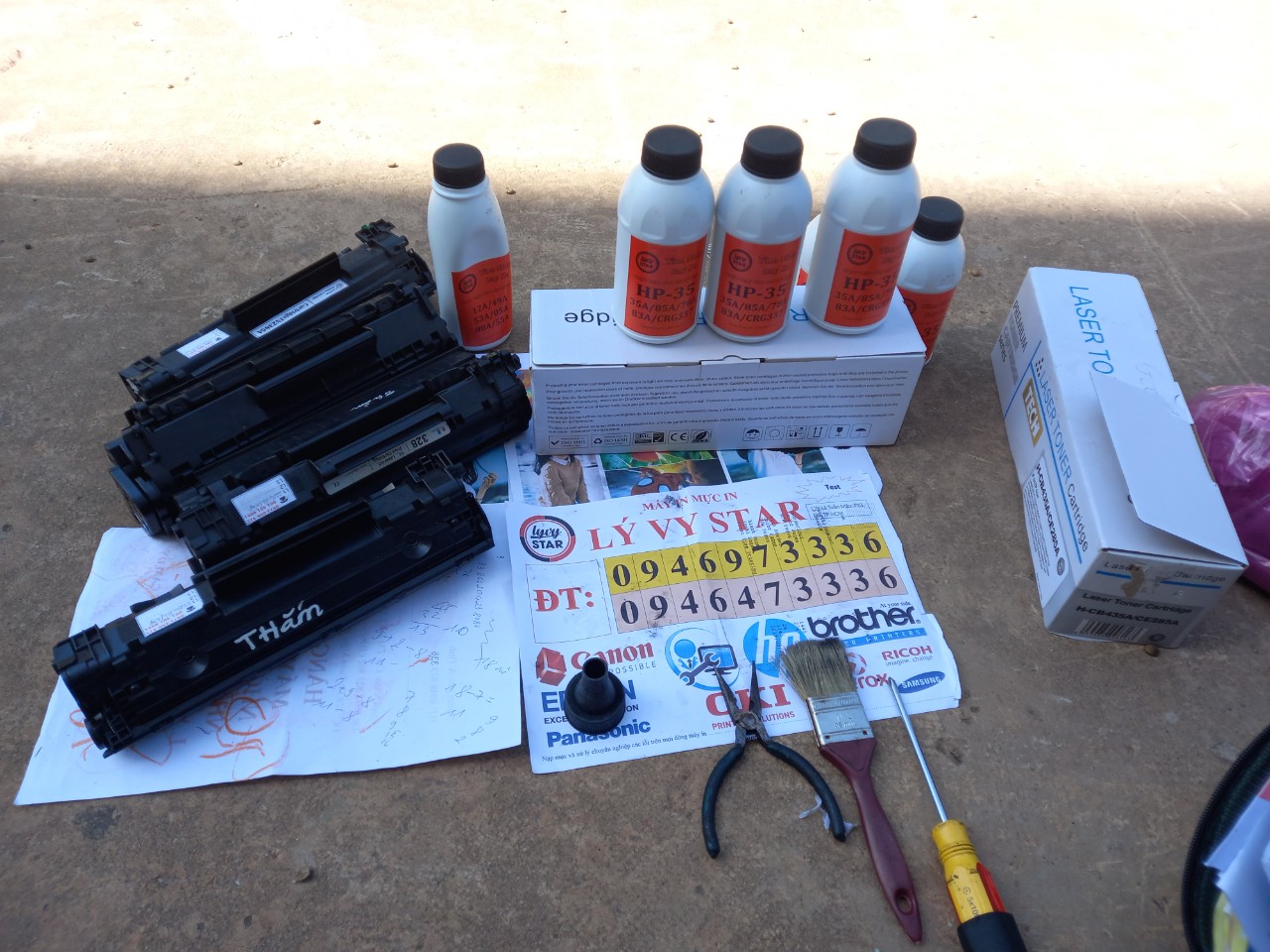 Nạp mực máy in canon MF3010 tận nơi Nạp mực máy in canon MF3010 tận nơi