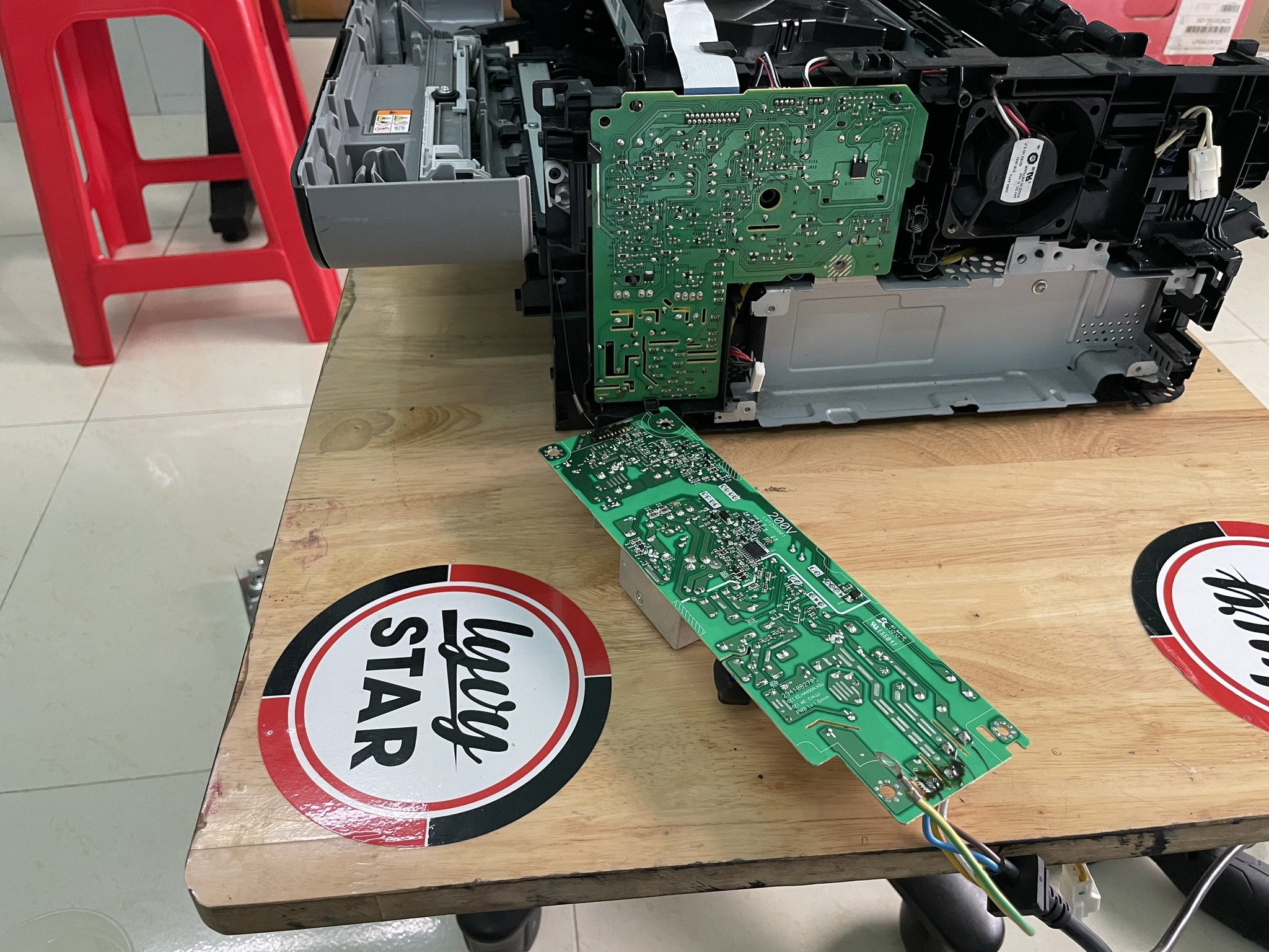 Sửa máy in Brother in mờ do lỗi cao áp Sửa máy in Brother in mờ do lỗi cao áp