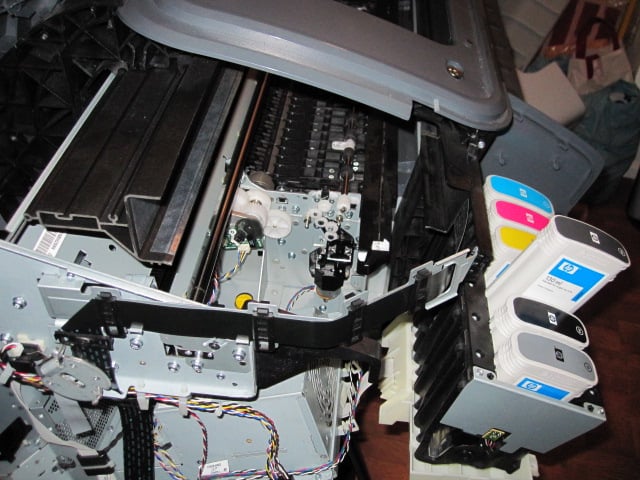 Sửa máy in A0 HP Designjet T1708 Sửa máy in khổ A0 tận nơi