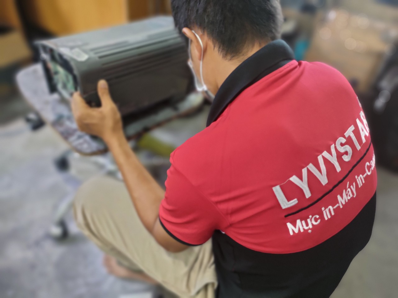 Sửa máy in tận nơi tại KCN Mỹ Xuân Sửa máy in Trắng đen tại Vũng Tàu