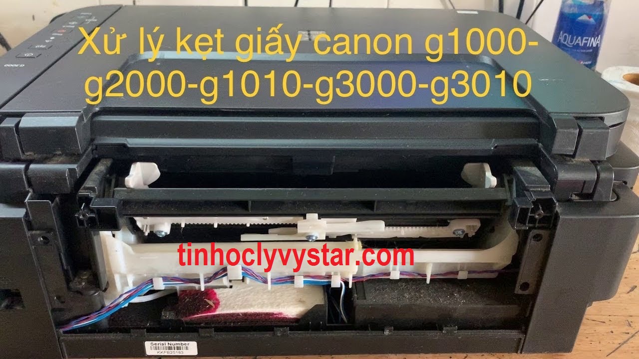 Sửa máy in màu Canon G1010, G2010, G3010 không kéo giấy tại Vũng Tàu Sửa máy in màu Canon G1010, G2010, G3010 không kéo giấy