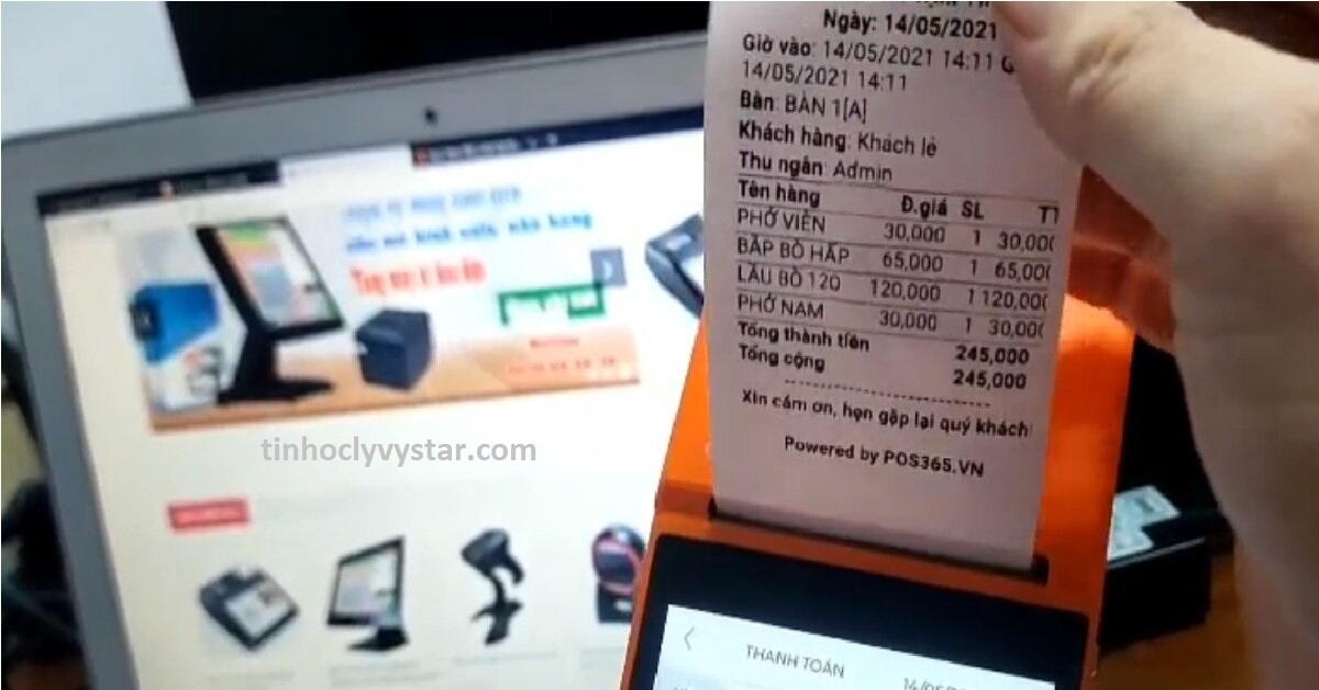 Dịch vụ sửa máy Pos tại Vũng Tàu Dịch vụ sửa máy Pos in bị mờ